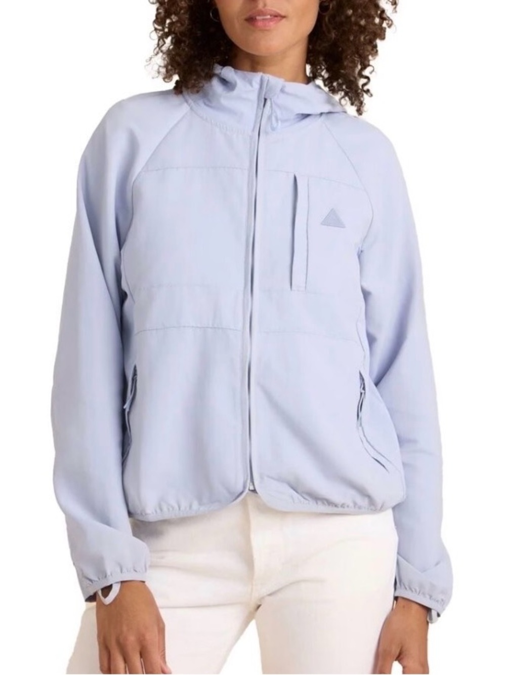 Roark River Jacket Lightweight Large Dusty Sky GranolaGirl Gorpcore Windbreaker